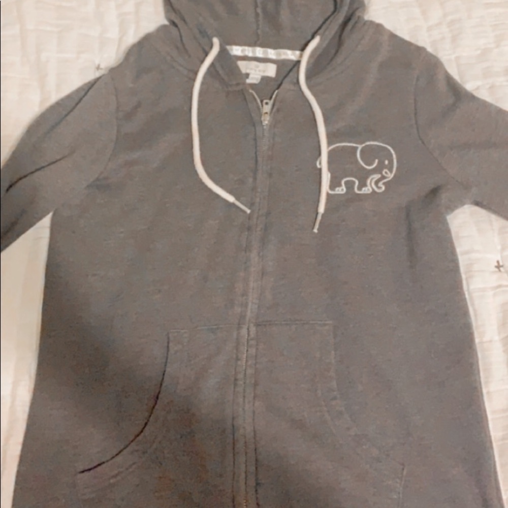 Ivory Ella Zip Up Jacket